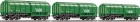 45933 Roco Set of 3 garbage Dump cars